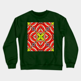 A fancy tiger butterfly pattern. Crewneck Sweatshirt